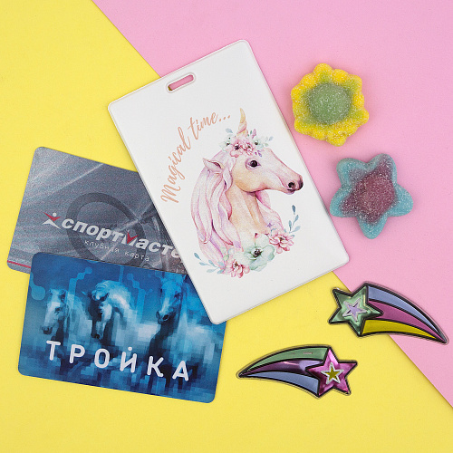 Чехол для магнитной карты "Magical time"