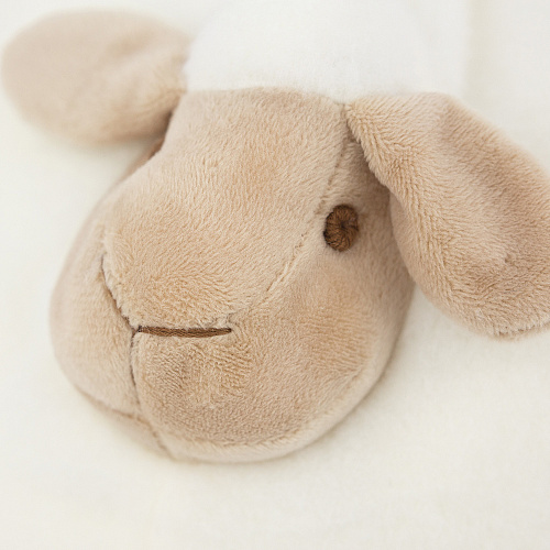 Игрушка-подушка "Бараш-кругляш" белый 25 см