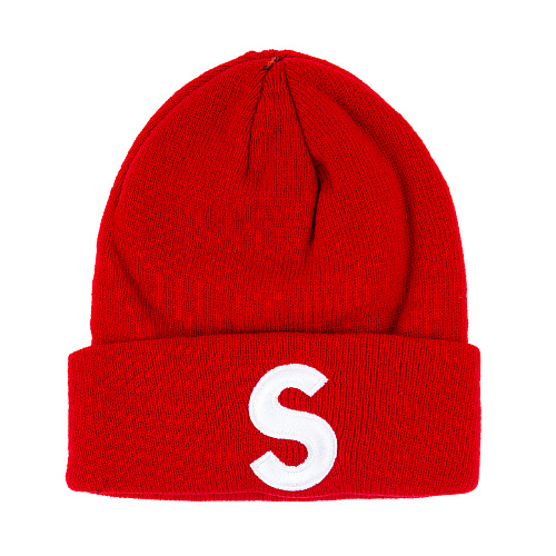 Шапка "S" (красная)