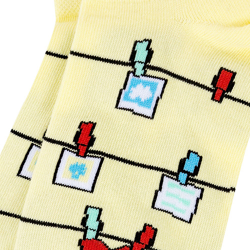 Носки короткие "Фото и любовь", разм.35-39