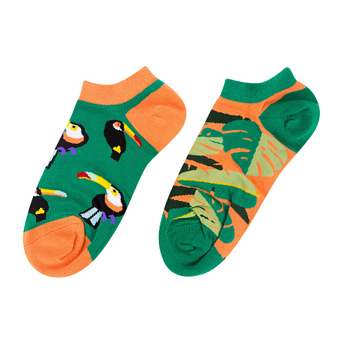Носки короткие "Туканы"