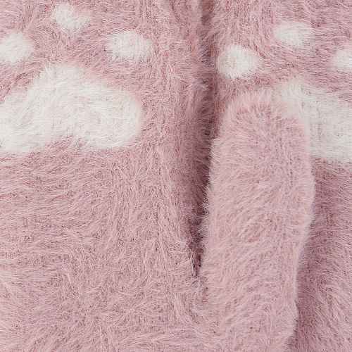 Варежки "Лапка" (розовые)