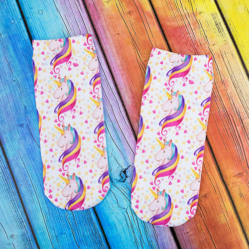Носки "Heats & unicorns"