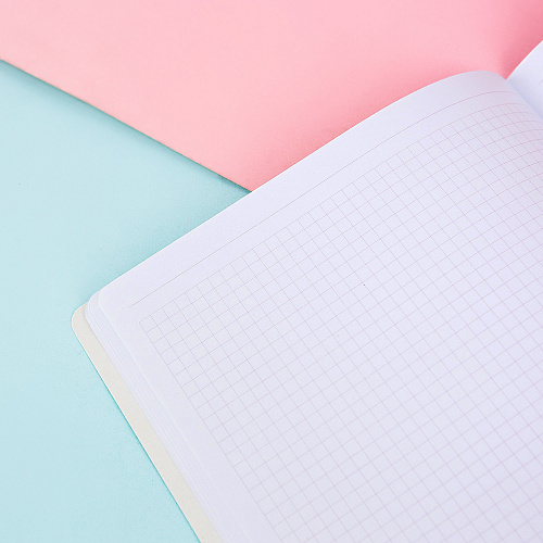 Тетрадь в розовую клетку  А4 "Dreams"