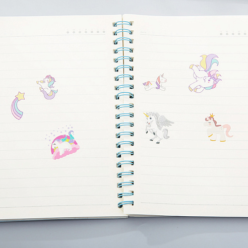 Наклейки "Happy unicorns"