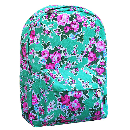Рюкзак с цветочным принтом "Chintz" (салатовый)