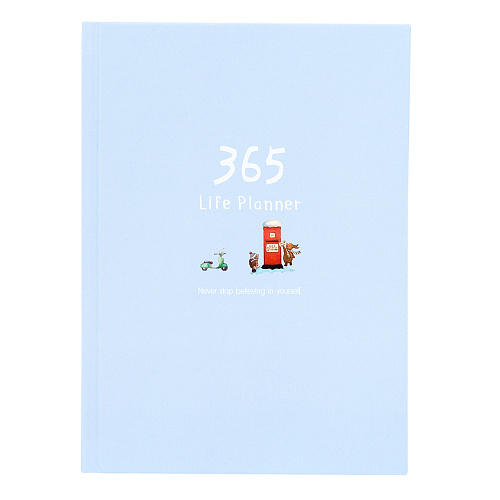 Ежедневник "365" Зайка и ежик