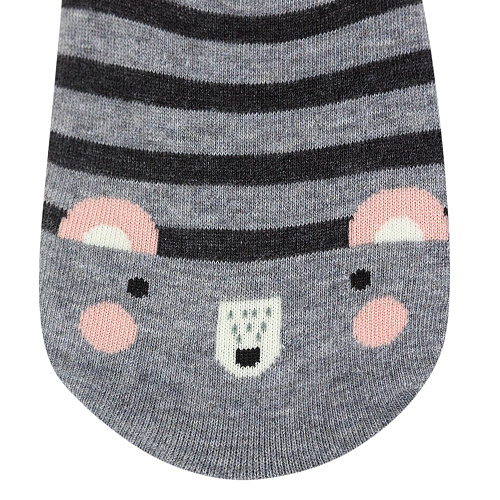 Носки "Ушастые" (серые)
