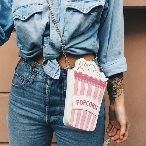Сумка "Popcorn" (розовая)