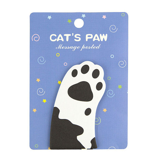 Стикеры "Paw" (черно-белые)