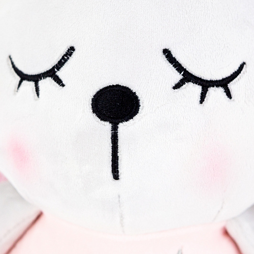 Игрушка-подушка "Зая-ангелок" (серый) 45см