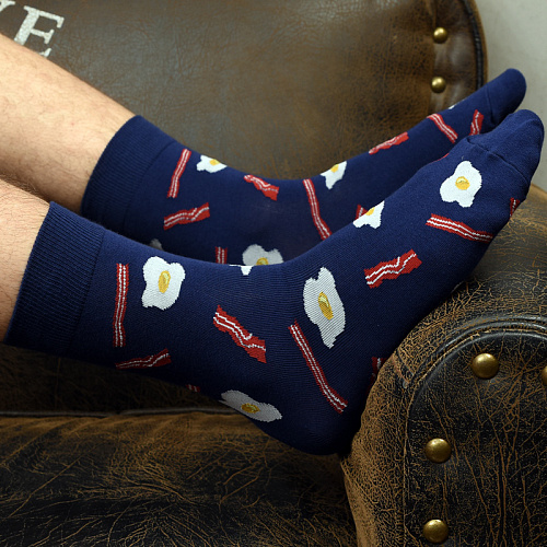 Носки мужские "Завтрак"