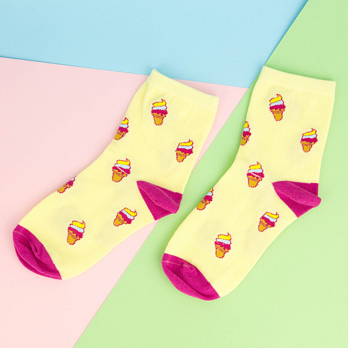 Носки "Мороженки", разм.35-39