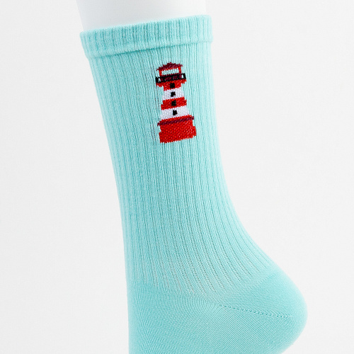 Носки "Путешествия" маяк, разм.40-45