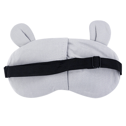 Маска для сна "Свинка" (серая)