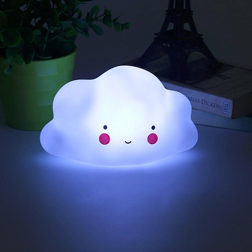 Ночник "Тучка" (голубой)