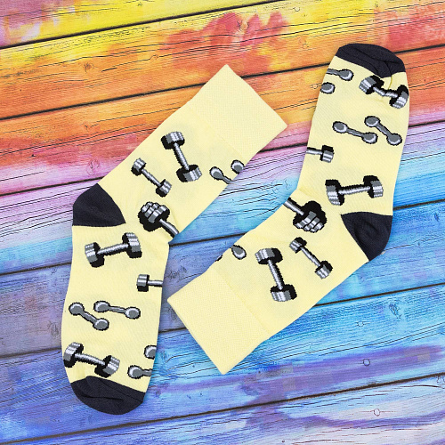 Носки "Гантели", разм.40-45