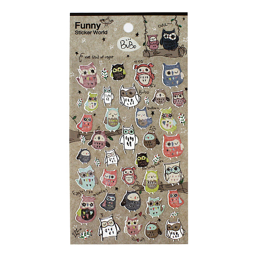 Набор стикеров "Совята"