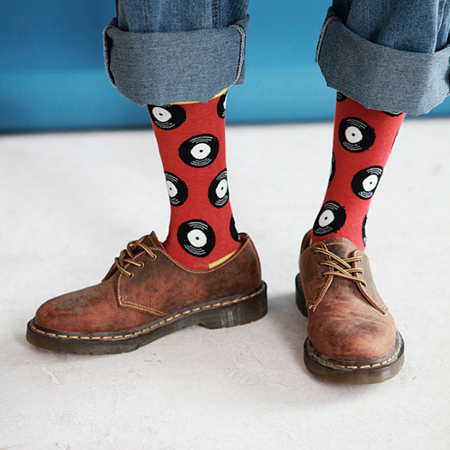 Носки "Пластинки"