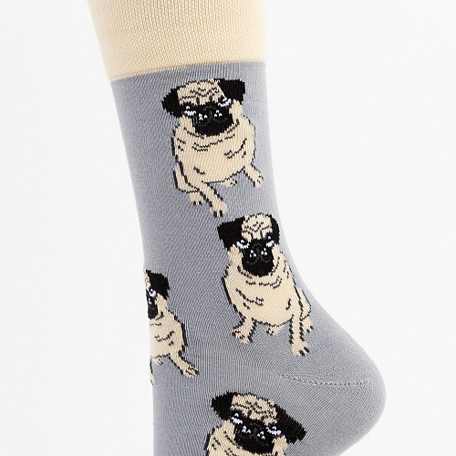 Носки "Коты против собак", разм.40-45