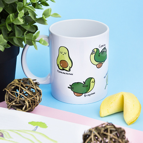 Кружка "Неделя с авокадо"