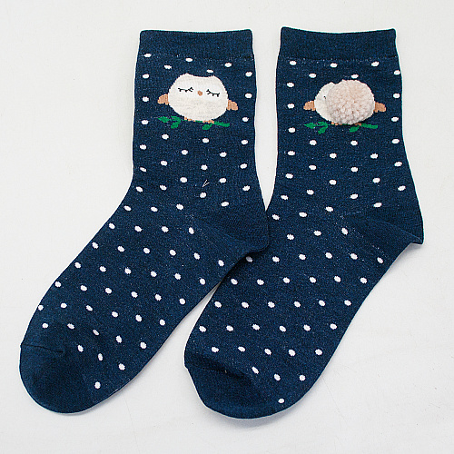 Носки "Сова с пушком"