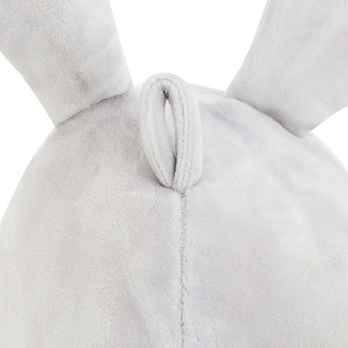 Игрушка-подушка "Зая-ангелок" (серый) 45см