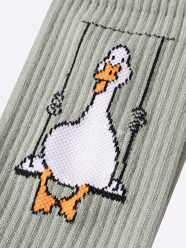 Набор носков "Гусь на качелях", разм.23-25