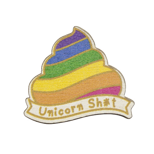 Значок "Unicorn shit"