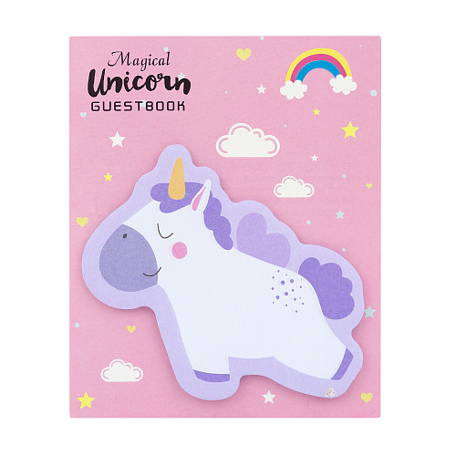 Стикеры для записей "Magical unicorn" (фиолетовый)
