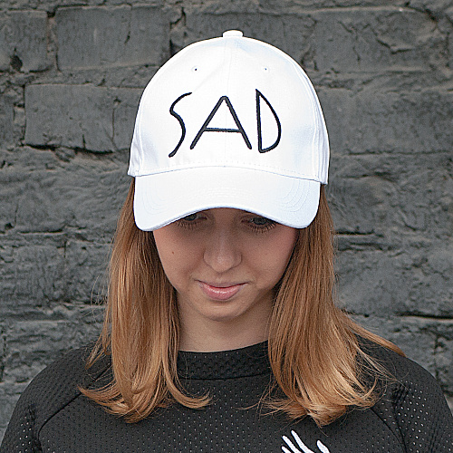 Кепка "Sad" (белая)