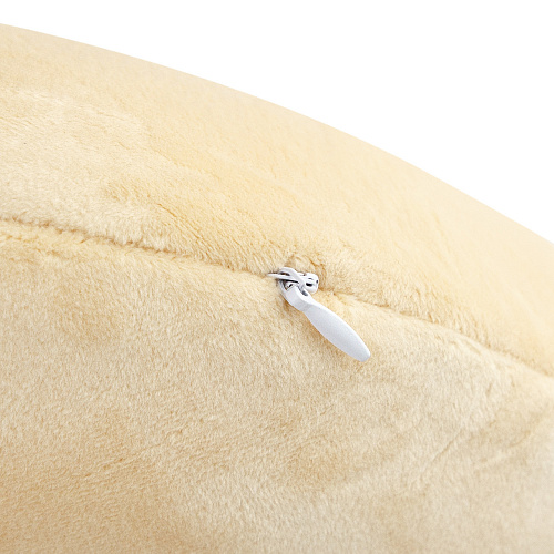 Подушка для путешествий Memory Foam "Корги-космонавт" (бежевая)