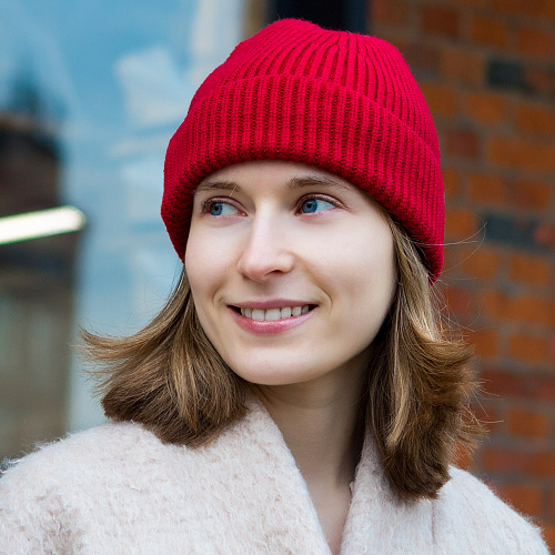 Шапка "Base" (красная)