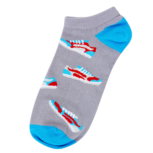 Носки короткие "Кроссовки", разм. 40-45