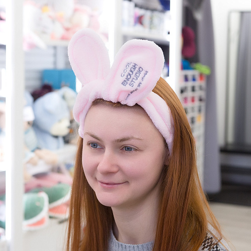 Повязка на голову "Fashion studio", розовый