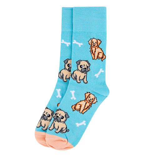 Носки "Собачки", разм.35-39