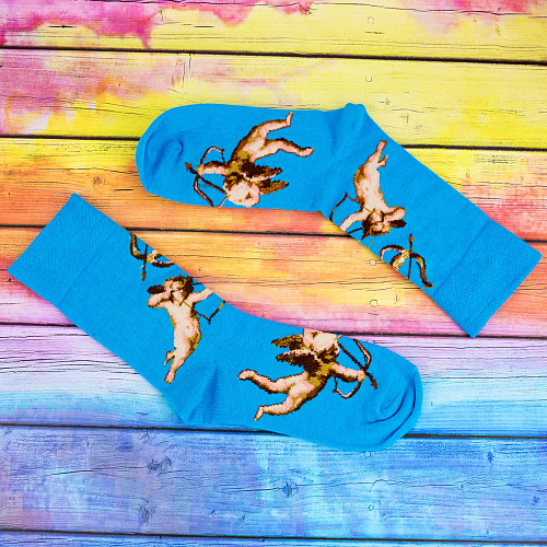 Носки "Купидоны", разм.35-39