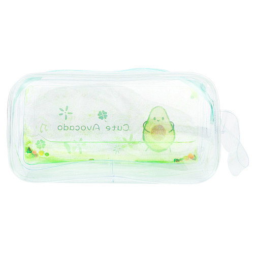 Косметичка "Cute avocado" прозрачная