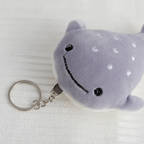 Брелок "Кит" (серый)
