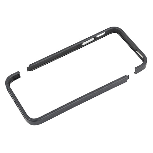 Бампер для iPhone 5/5s "Spigen" (черный)
