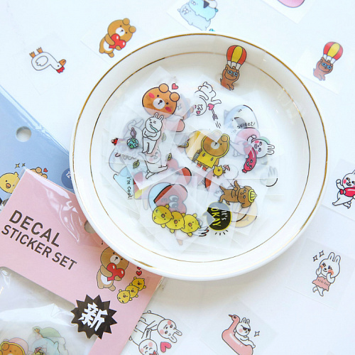 Набор мини-наклеек "Deco Cuties"