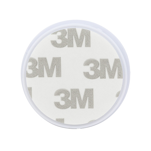 Держатель для телефона/попсокет "Глиттер" серебро с белым