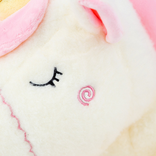 Игрушка-подушка "Пегас лежит" (белый) 45см