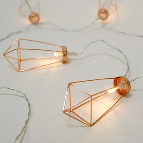 Гирлянда "Грани" LED, батарейка