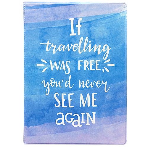 Обложка для паспорта "Free travelling"