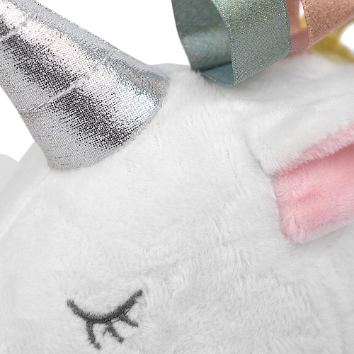 Игрушка-подушка "Единорожка в юбочке" (голубой)