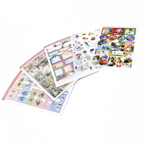 Стикеры "Страна чудес"