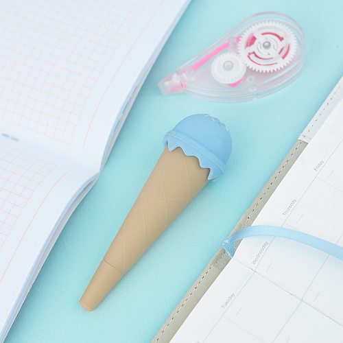 Ручка "Ice Cream cone" (голубая)