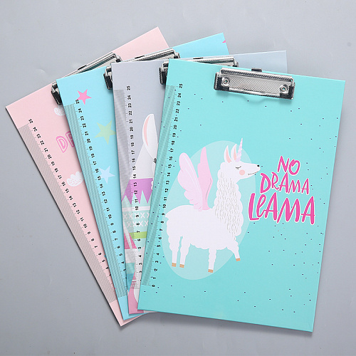 Папка-планшет "Llama" (серый)