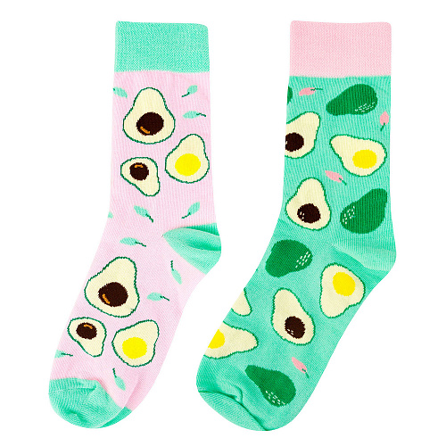 Носки "Kawaii avocado", разм.35-39